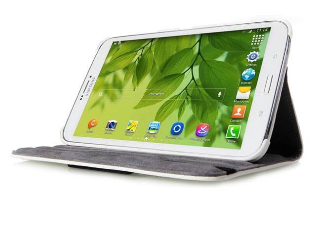 Чехол Yotrix FlipCase для Samsung Galaxy Tab 3 8.0 SM-T3100 (белый, кожанный)