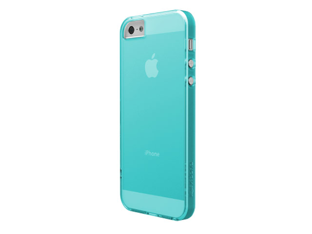 Чехол X-doria Engage Case для Apple iPhone 5/5S (голубой полупрозрачный, пластиковый)