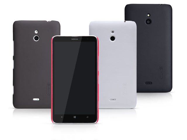 Чехол Nillkin Hard case для Nokia Lumia 1320 (черный, пластиковый)