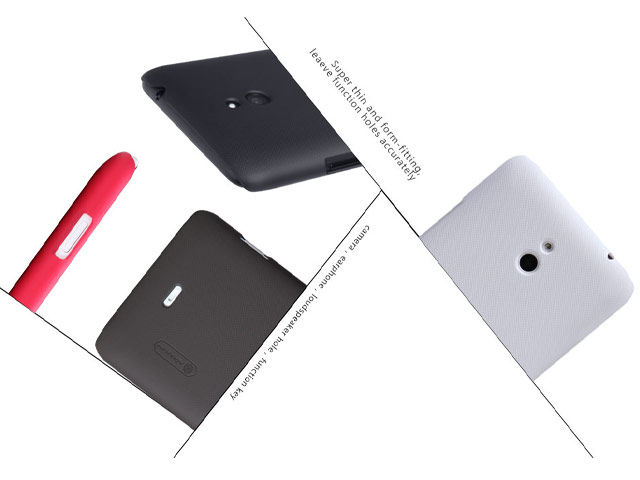 Чехол Nillkin Hard case для Nokia Lumia 1320 (темно-коричневый, пластиковый)