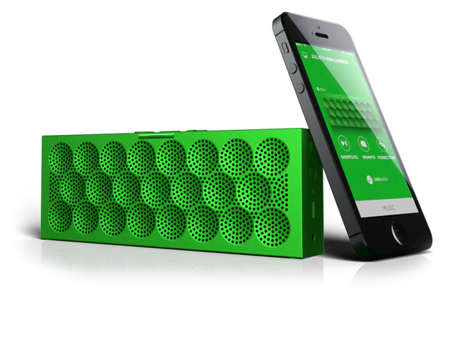 Портативная колонка Jawbone Mini Jambox (желтая, безпроводная, стерео)