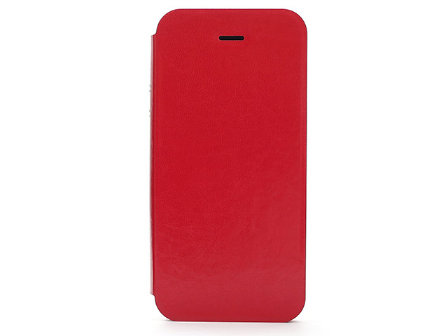 Чехол X-doria Dash Folio Case для Apple iPhone 5/5S (красный, кожаный)