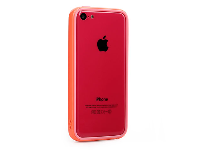 Чехол X-doria Bump Solid Case для Apple iPhone 5C (красный, пластиковый)