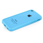 Чехол X-doria Bump Solid Case для Apple iPhone 5C (голубой, пластиковый)