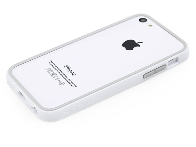 Чехол X-doria Bump Solid Case для Apple iPhone 5C (белый, пластиковый)