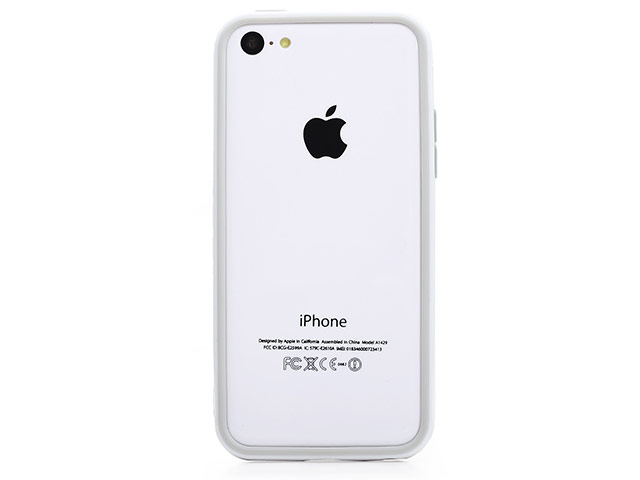 Чехол X-doria Bump Solid Case для Apple iPhone 5C (белый, пластиковый)