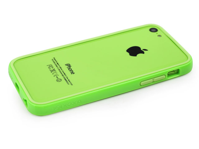 Чехол X-doria Bump Solid Case для Apple iPhone 5C (зеленый, пластиковый)