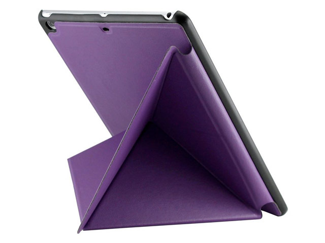 Чехол Yotrix OrigamiCase для Apple iPad mini/iPad mini 2 (фиолетовый, кожанный)
