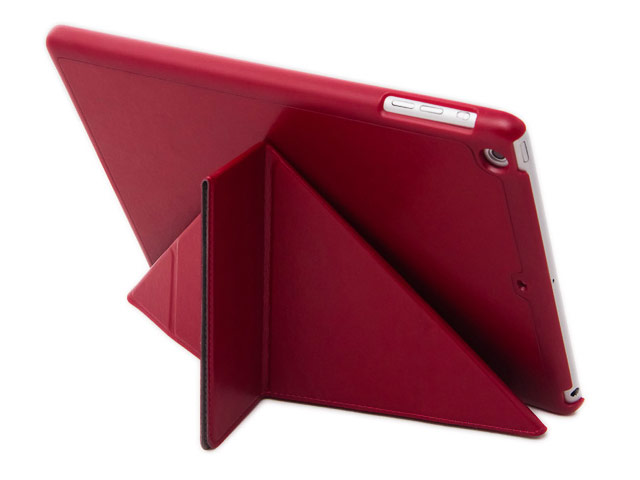 Чехол G-Case Protective Shell для Apple iPad Air (красный, кожаный)