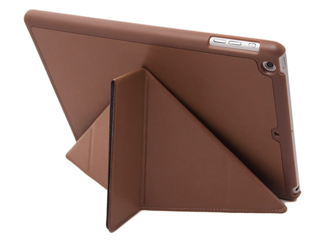 Чехол G-Case Protective Shell для Apple iPad Air (бежевый, кожаный)