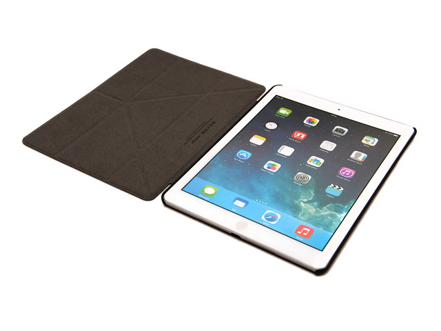 Чехол G-Case Protective Shell для Apple iPad Air (бежевый, кожаный)