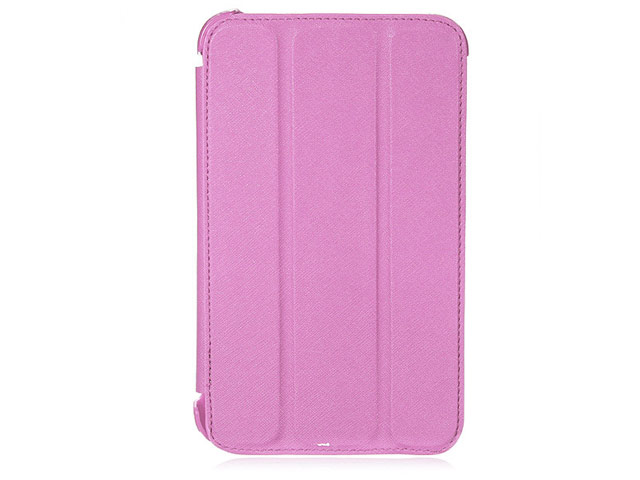 Чехол Yotrix SmartCase для Samsung Galaxy Tab 3 7.0 Lite SM-T110 (розовый, кожаный)