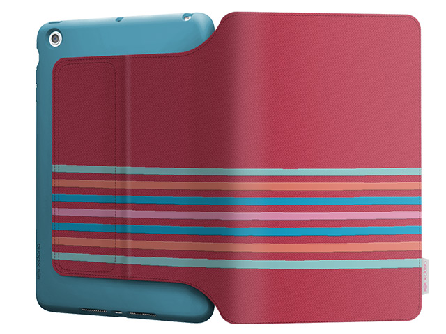 Чехол X-doria SmartStyle case для Apple iPad mini/iPad mini 2 (Peach Stripes, матерчатый)