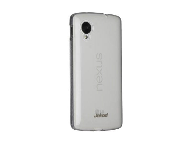 Чехол Jekod Soft case для LG Google Nexus 5 (белый, гелевый)