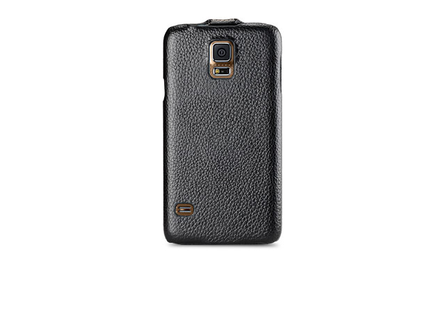 Чехол Melkco Premium Jacka Type Case для Samsung Galaxy S5 i9600 (черный, кожаный)