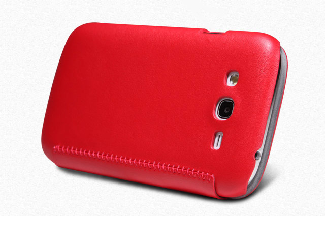 Чехол Nillkin Stylish Leather Case для Samsung Galaxy Grand Neo i9060 (красный, кожаный)