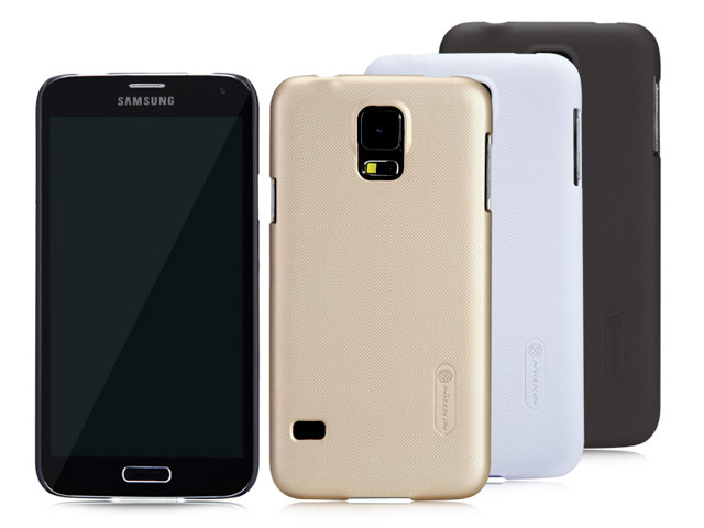 Чехол Nillkin Hard case для Samsung Galaxy S5 i9600 (черный, пластиковый)