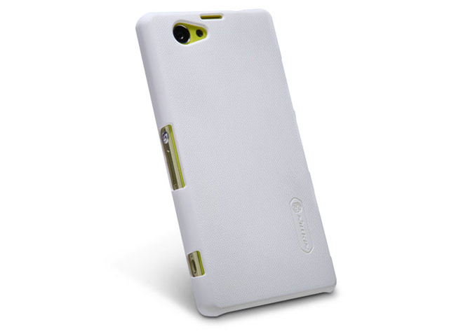 Чехол Nillkin Hard case для Sony Xperia Z1 compact (темно-коричневый, пластиковый)