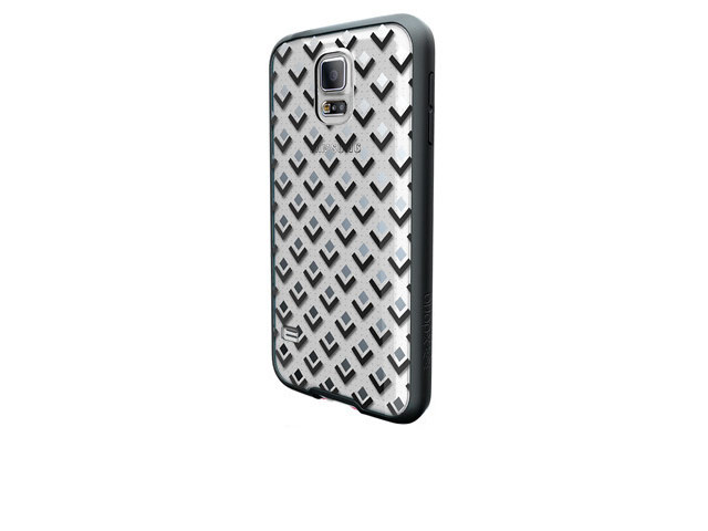 Чехол X-doria Scene Plus Case для Samsung Galaxy S5 i9600 (Black Diamonds, пластиковый)