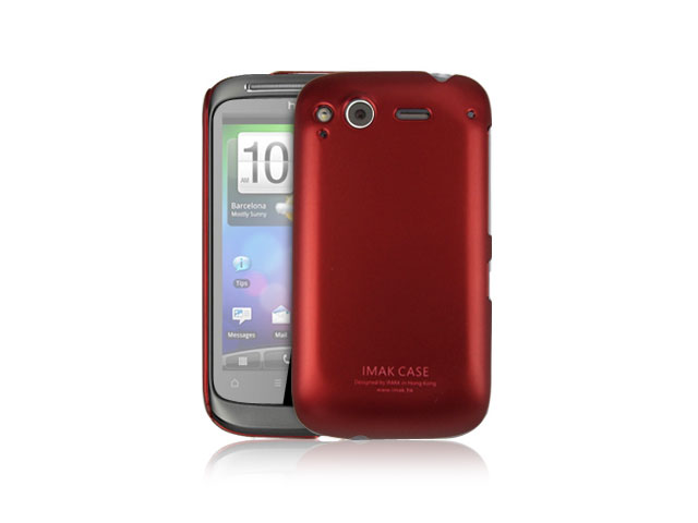 Чехол IMAK Hard Case для HTC Desire S (красный)