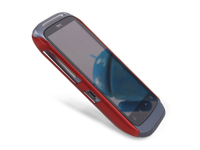 Чехол IMAK Hard Case для HTC Desire S (красный)