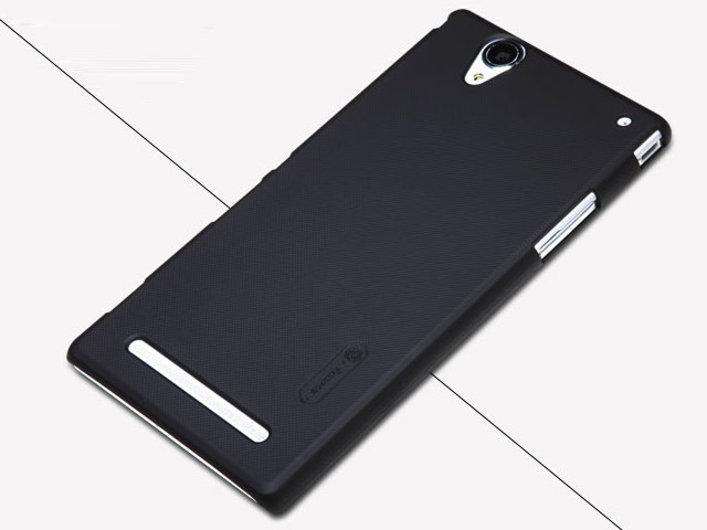 Чехол Nillkin Hard case для Sony Xperia T2 Ultra XM50h (черный, пластиковый)