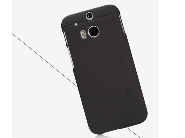 Чехол Nillkin Hard case для HTC new One (HTC M8) (черный, пластиковый)