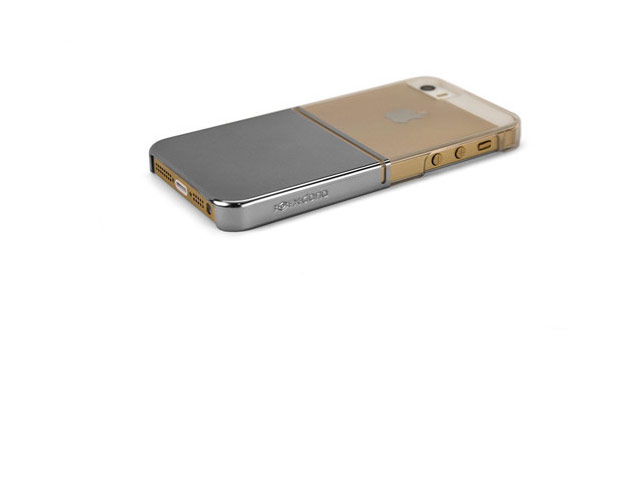 Чехол X-doria Engage Plus для Apple iPhone 5/5S (серый, пластиковый)