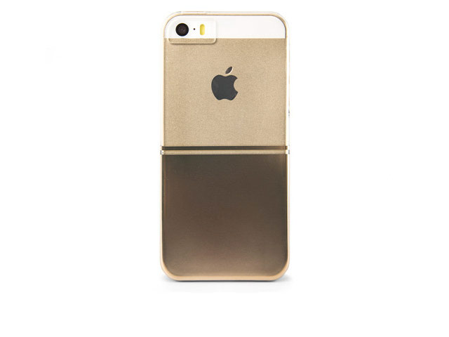 Чехол X-doria Engage Plus для Apple iPhone 5/5S (золотистый, пластиковый)
