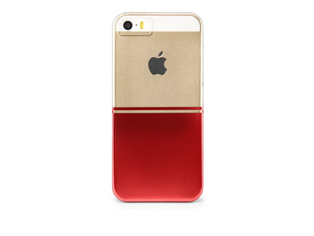 Чехол X-doria Engage Plus для Apple iPhone 5/5S (красный, пластиковый)