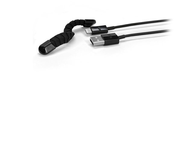 USB-кабель X-Doria Fuse XL Lightning Cable (черный, 3 м, Lightning, MFi)