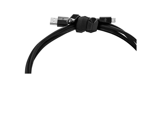 USB-кабель X-Doria Fuse XL Lightning Cable (черный, 3 м, Lightning, MFi)