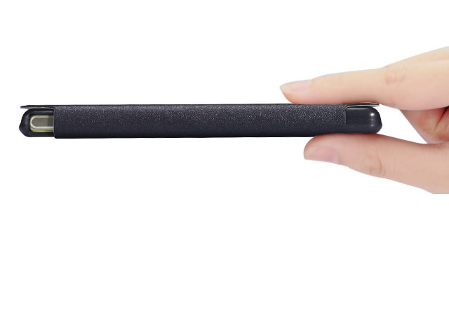 Чехол Nillkin Sparkle Leather Case для Sony Xperia Z1 compact M51W (черный, кожаный)