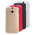 Чехол Nillkin Hard case для HTC new One (HTC M8) (красный, пластиковый)
