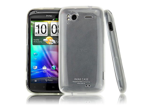 Чехол IMAK Ultra Capsul для HTC Sensation (белый)