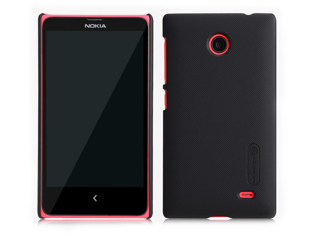 Чехол Nillkin Hard case для Nokia X (черный, пластиковый)