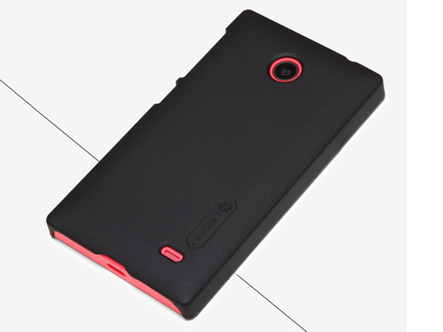 Чехол Nillkin Hard case для Nokia X (черный, пластиковый)