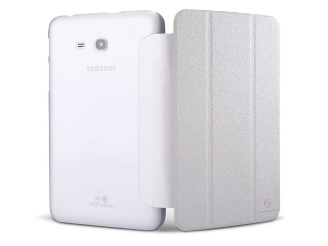 Чехол Nillkin Sparkle Leather Case для Samsung Galaxy Tab 3 7.0 Lite SM-T110 (белый, кожаный)