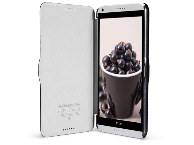 Чехол Nillkin Fresh Series Leather case для HTC Desire 816 (черный, кожаный)