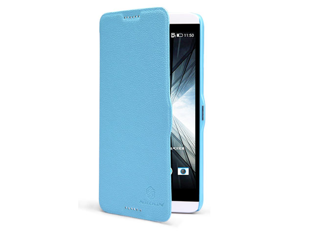 Чехол Nillkin Fresh Series Leather case для HTC Desire 816 (голубой, кожаный)