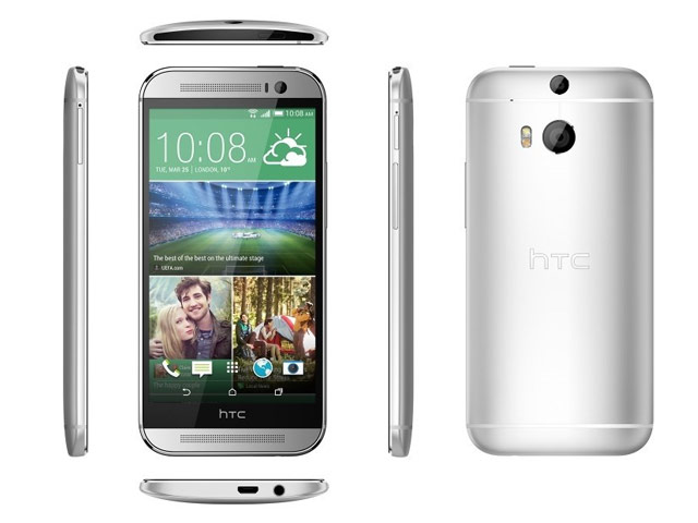 Смартфон HTC new One (HTC M8) (серебристый, 16Gb)
