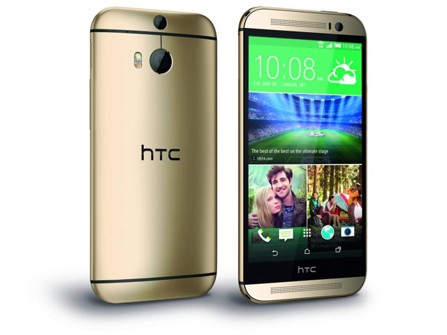 Смартфон HTC new One (HTC M8) (золотистый, 16Gb)