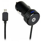 Зарядное устройство Dexim USB Car Charger универсальное (microUSB, 1А, автомобильное, черное)