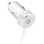 Зарядное устройство Dexim USB Car Charger универсальное (microUSB, 1А, автомобильное, белое)