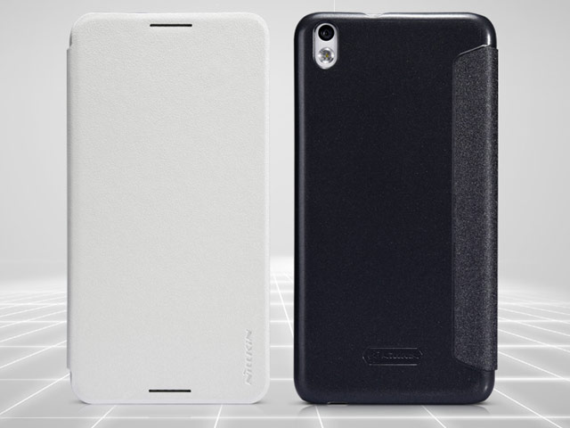Чехол Nillkin Sparkle Leather Case для HTC Desire 816 (черный, кожаный)