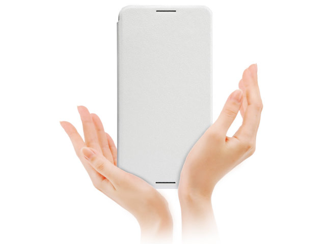 Чехол Nillkin Sparkle Leather Case для HTC Desire 816 (белый, кожаный)
