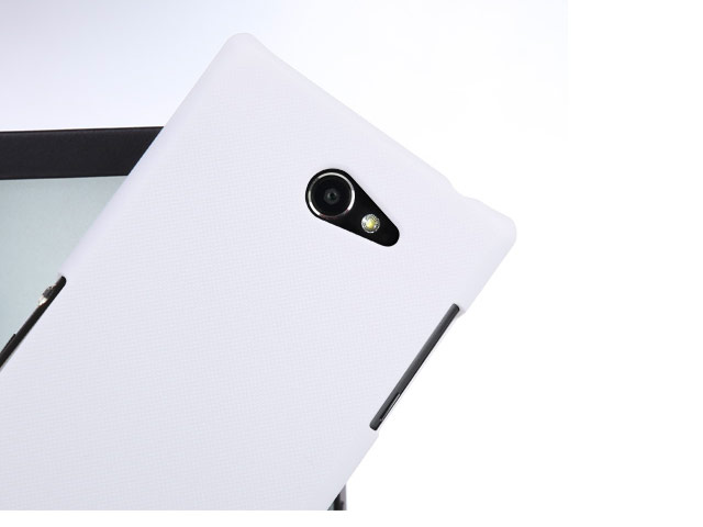 Чехол Nillkin Hard case для Sony Xperia M2 S50H (белый, пластиковый)
