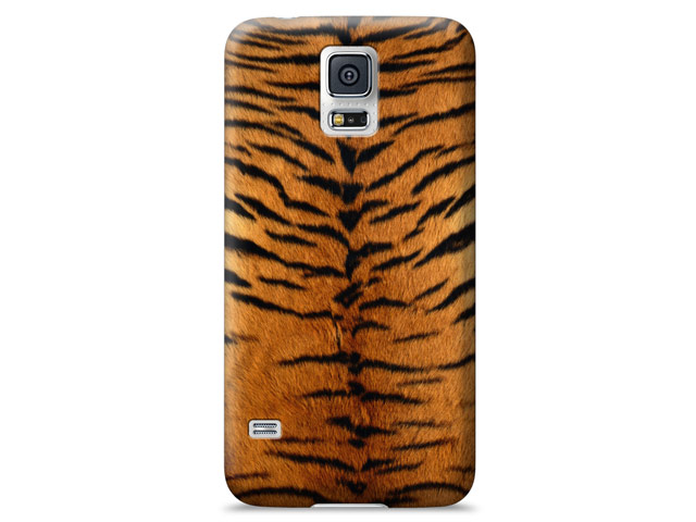 Чехол Yotrix ArtCase для Samsung Galaxy S5 SM-G900 (рисунок Тигр, пластиковый)