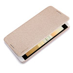 Чехол Nillkin Sparkle Leather Case для HTC Desire 816 (золотистый, кожаный)