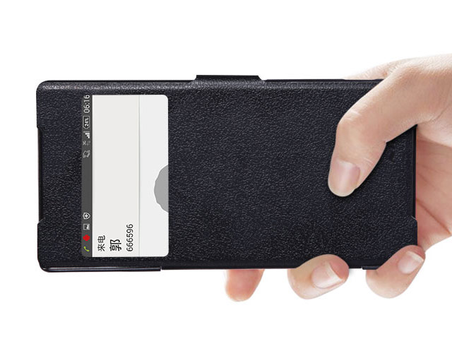 Чехол Nillkin Fresh Series Leather case для Sony Xperia Z2 L50t (белый, кожаный)